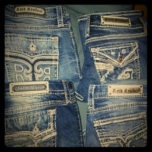 ROCK REVIVAL LADIES JEANS